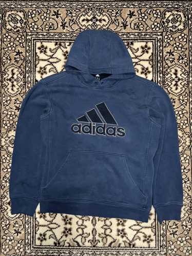 Adidas × Vintage Adidas Navy Vintage Logo Hoodie