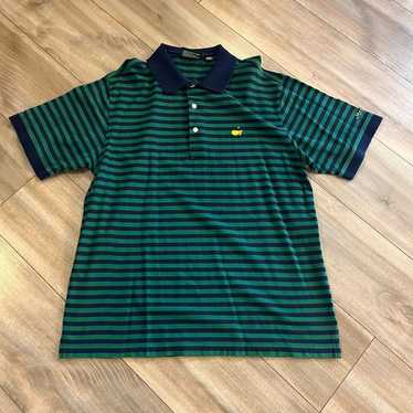 The Masters Masters Blue Stripe Polo Casual Shirt 