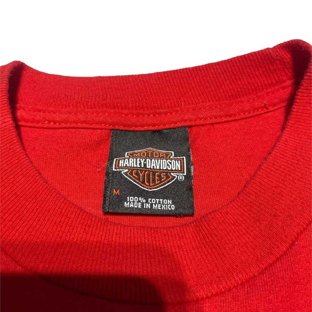 Red Harley Davidson shirt - image 6