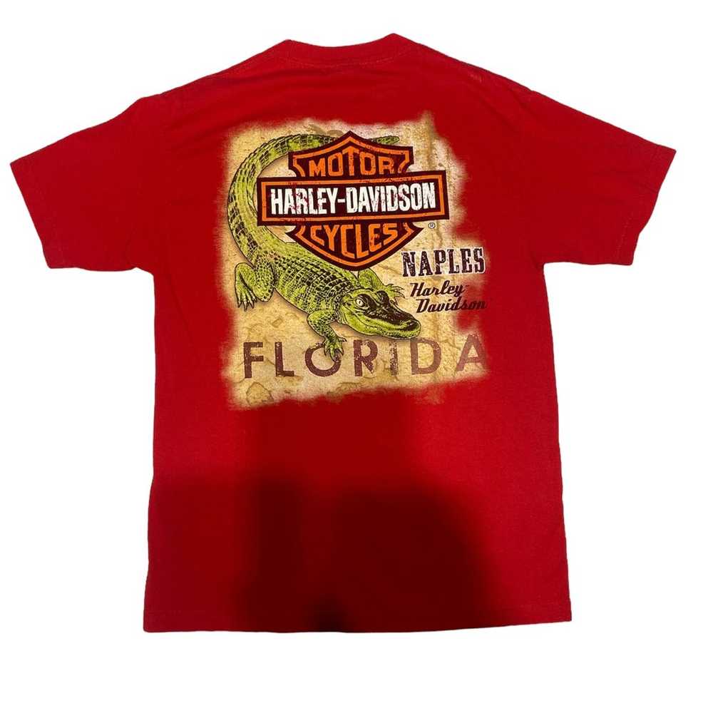 Red Harley Davidson shirt - image 7