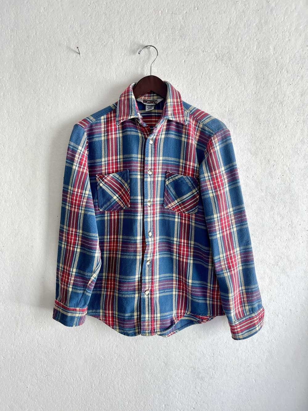 Big Mac Vintage Plaid Flannel - image 1