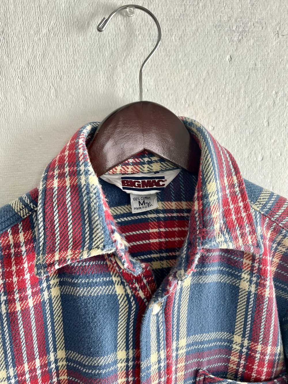 Big Mac Vintage Plaid Flannel - image 2