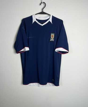 Diadora × Soccer Jersey × Vintage Diadora Scotland