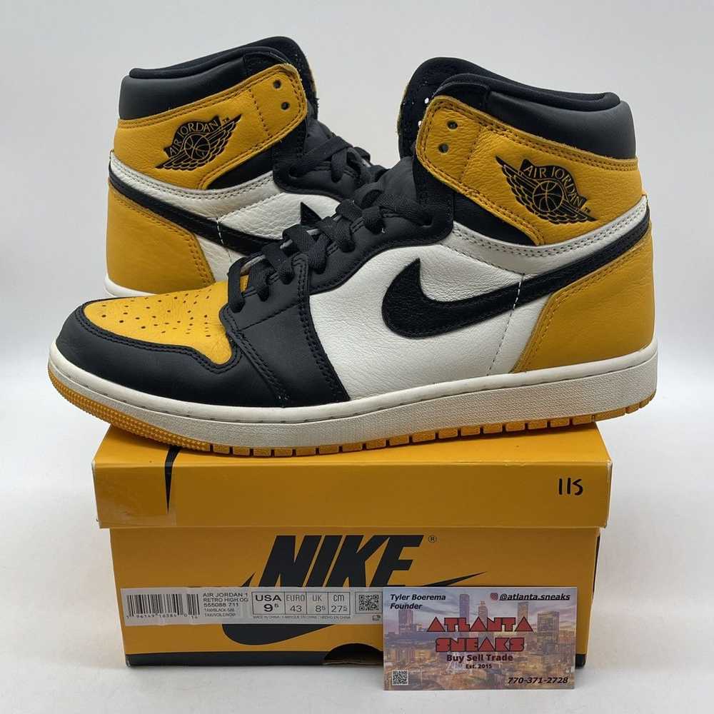 Jordan Brand Air Jordan 1 high yellow toe - image 1