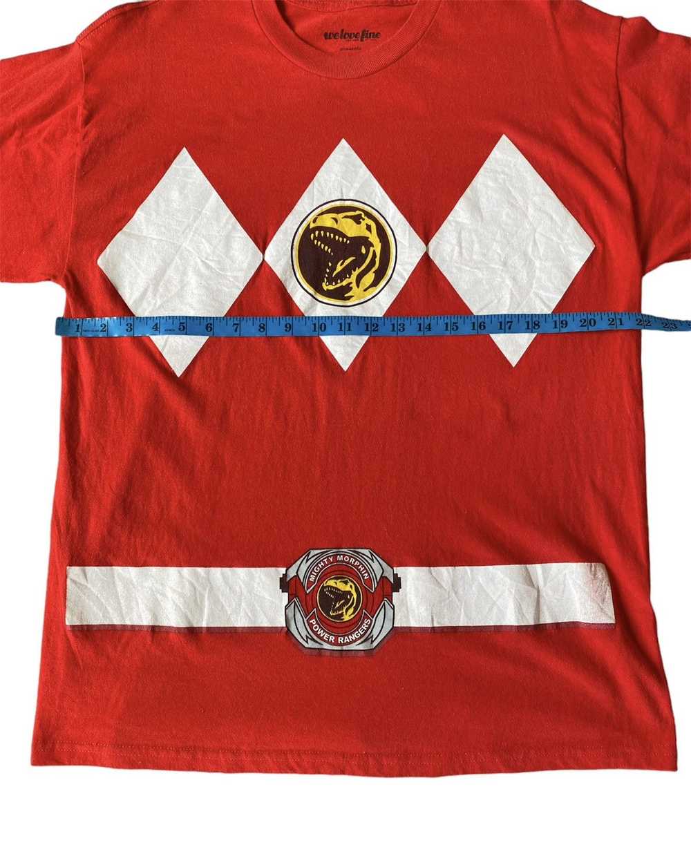 Movie × Vintage Red Power Ranger T Shirt Retro Co… - image 6