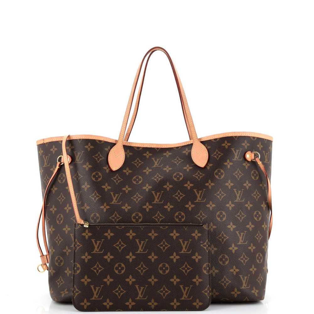 Louis Vuitton Neverfull NM Tote Monogram Canvas GM - image 2