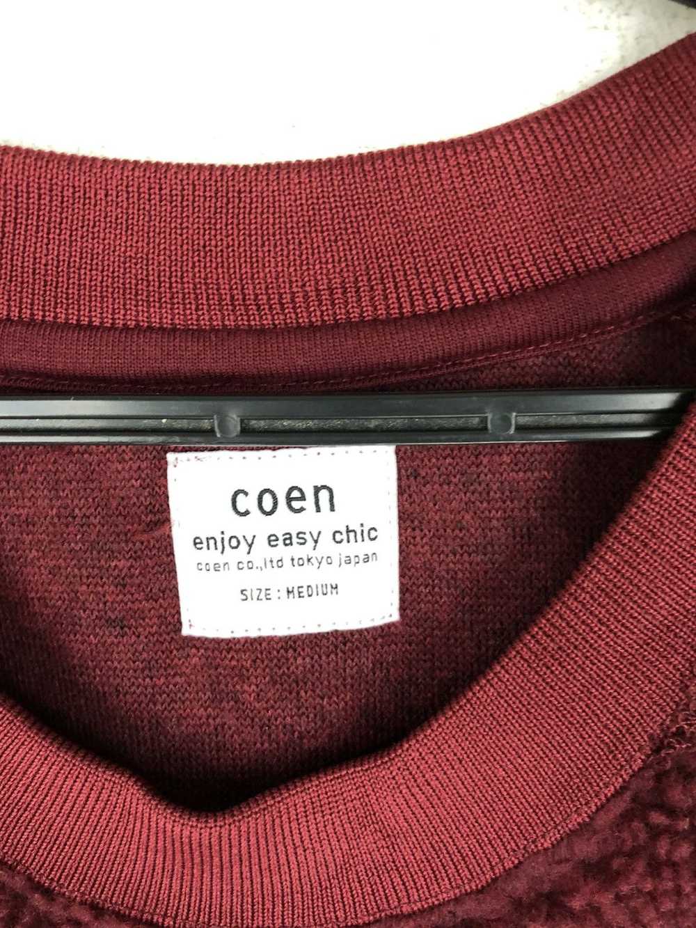 Japanese Brand Coen fleece sweatshirt - image 7