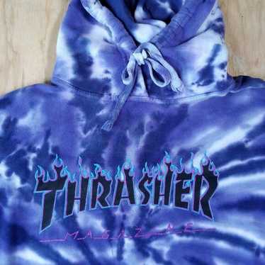 Streetwear × Thrasher Thrasher Magazine Tie Dye Ho