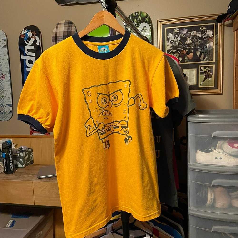 Vintage 2002 SpongeBob Square pants shirt - image 1