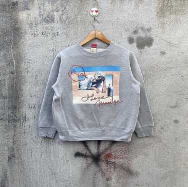 Hypebeast × Streetwear Marilyn manroe sweatshirt … - image 1