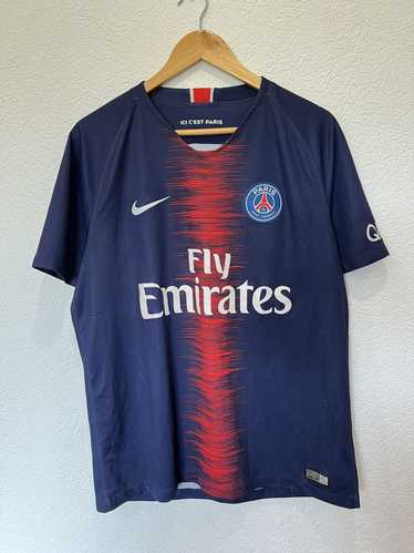 Nike × Soccer Jersey Nike PSG 2018/2019 Home Kit S