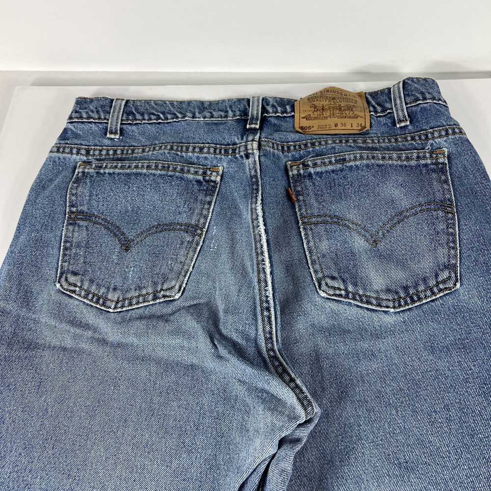 Levi's × Vintage VTG 90s Levi's Jean 505 Straight… - image 12