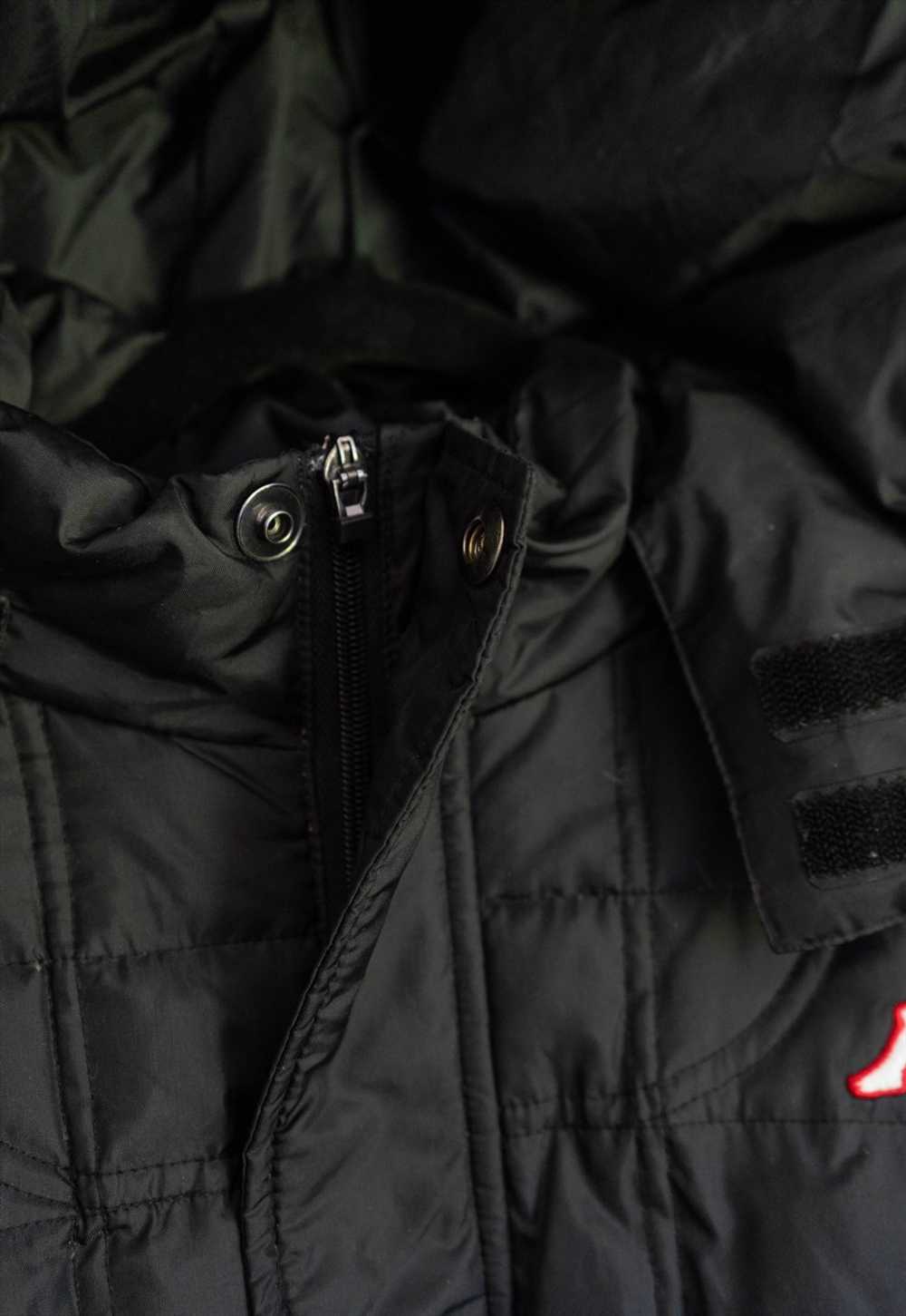 Unisex Vintage 90s Kappa Black Puffer Coat Jacket… - image 5