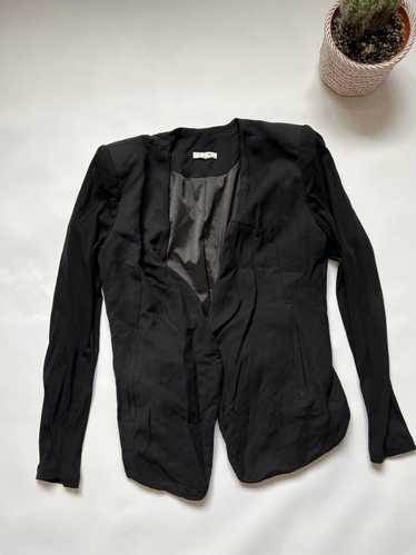 Helmut Lang Helmut Lang Black Jacket Women Assymet