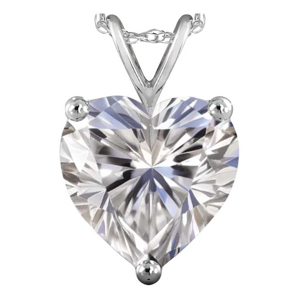 Diamonds & You White gold pendant - image 1