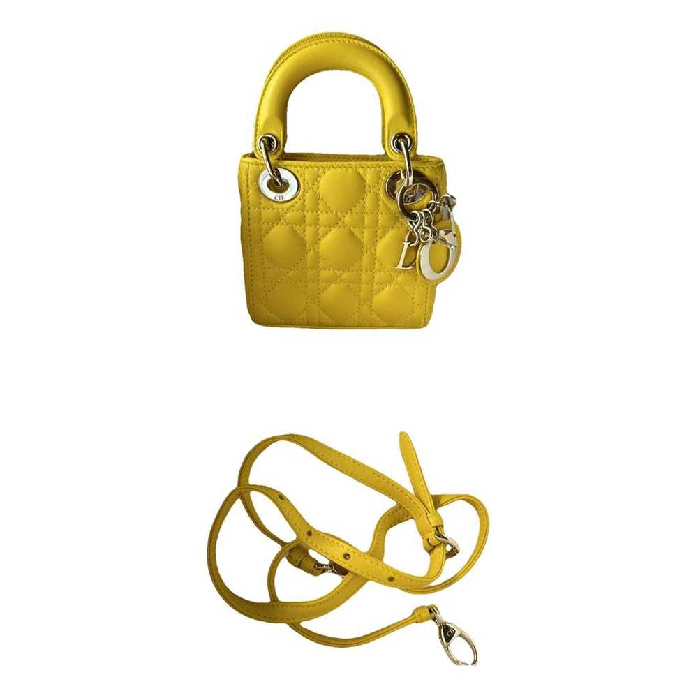 Dior Lady Dior leather handbag - image 1