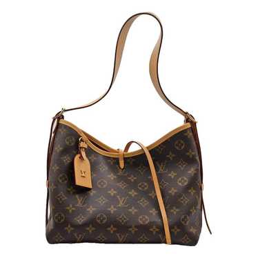 Louis Vuitton Carry All cloth handbag