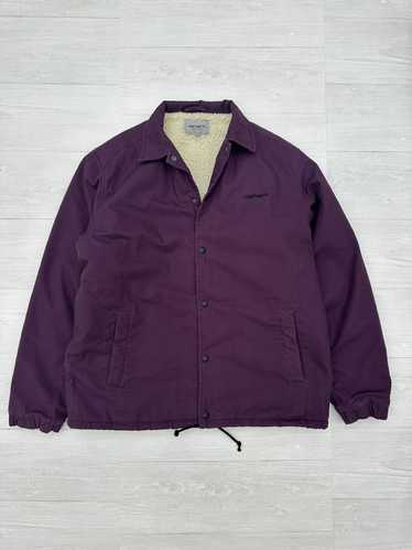 Carhartt Wip Carhartt W.I.P Purple Sherpa Canvas C