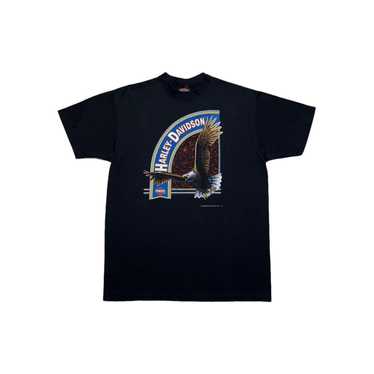ヴィンテージ Harley-Davidson Tシャツ 3D EMBLEM 3D Emblem Harley Davidson T-Shirt V-Twin Eagle Shirt Vintage