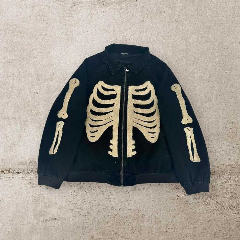 Japanese Brand Japanese Skeleton bomber jacket - image 1