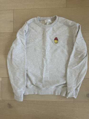 AMI AMI x Smiley Sweatshirt - Marl Grey