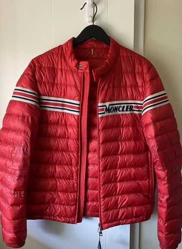 Moncler Moncler Striped Puffer Coat