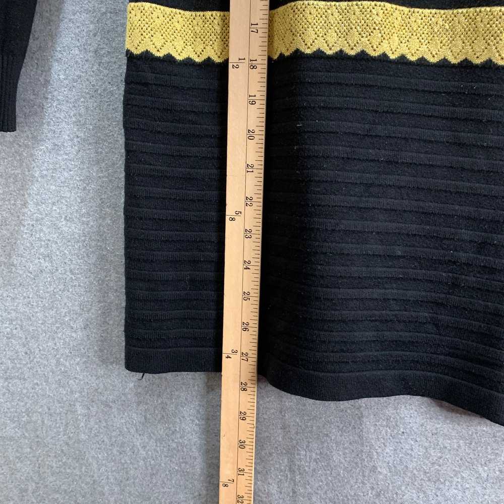 Other Yellow & Black Stripe Shirt Women Large Cas… - image 5