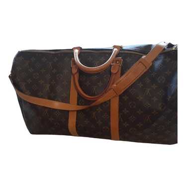 Louis Vuitton Keepall leather 48h bag