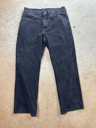 Lee Black Denim Lee Jeans