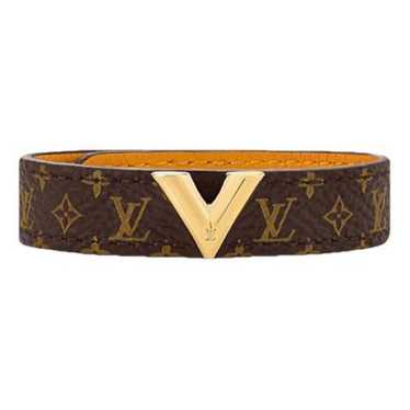 Louis Vuitton Nanogram leather bracelet