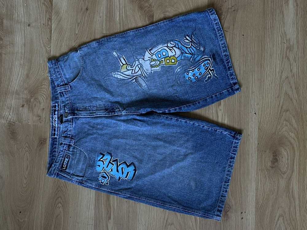 Jnco × Skategang × Southpole Jorts Shorts Baggy F… - image 1