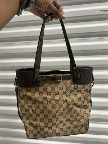 Gucci Gucci canvas tote Gg