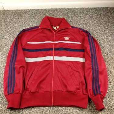 トップス adidas 70s~80s VENTEX track jacket adidas 70s Vintage French PRESTIL Zip VENTEX Trefoil logo