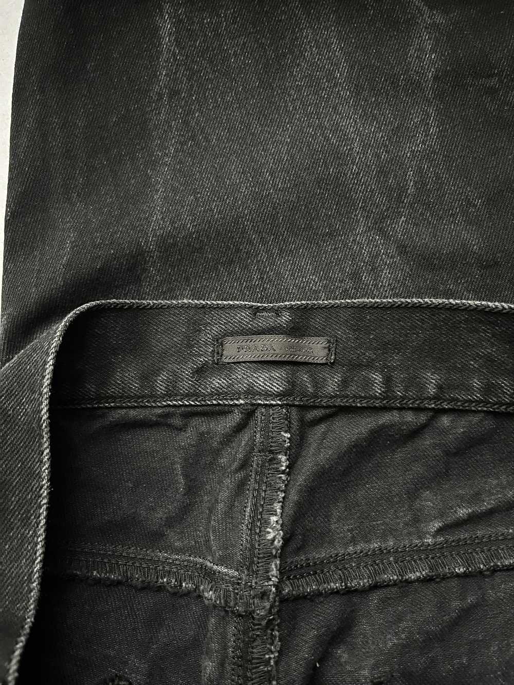 Prada ⚡️QUICK SALE⚡️2010 Prada Black Denim Jeans … - image 3