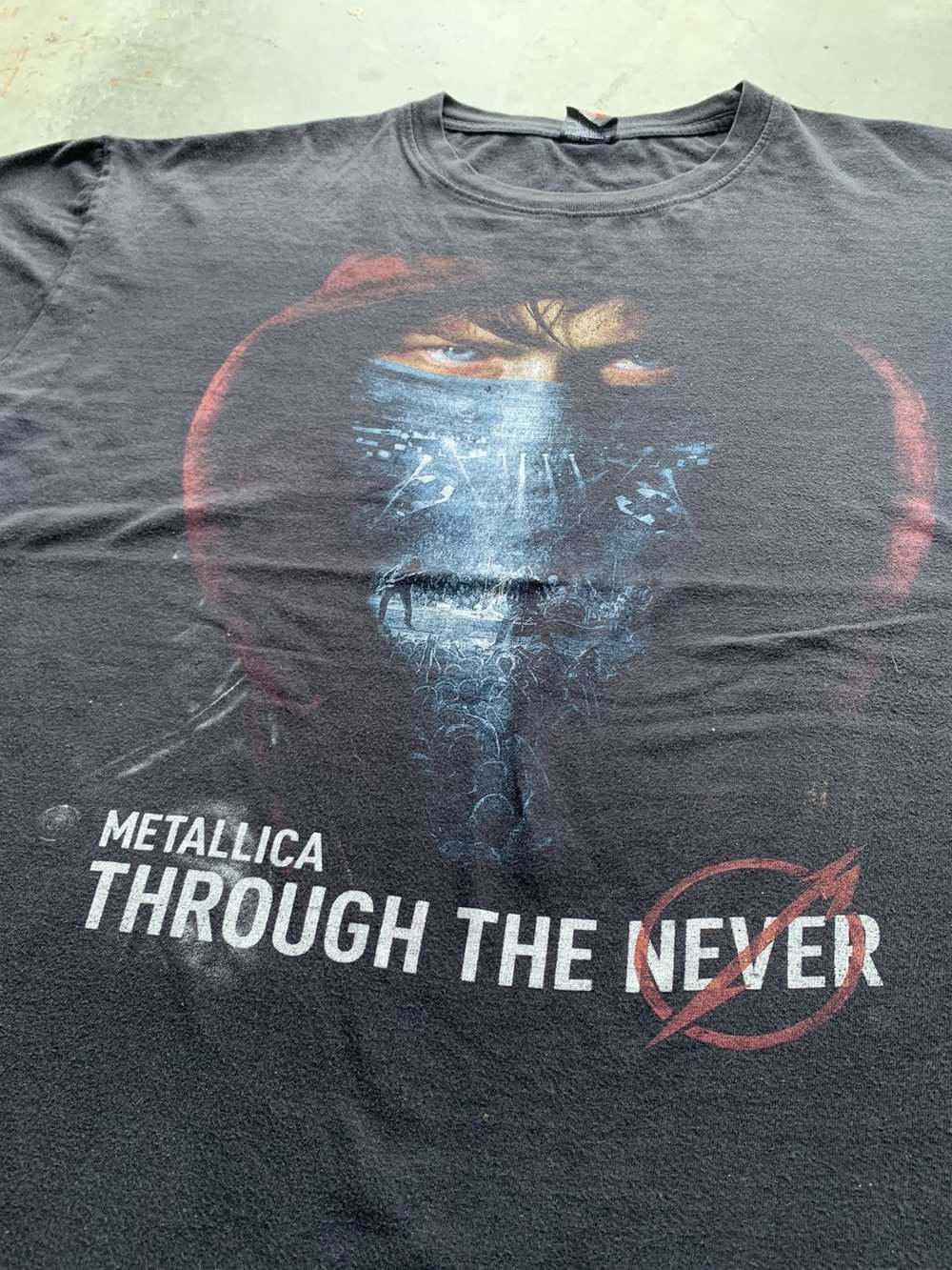 Band Tees × Metallica TRASHED FADED Metallica Thr… - image 2