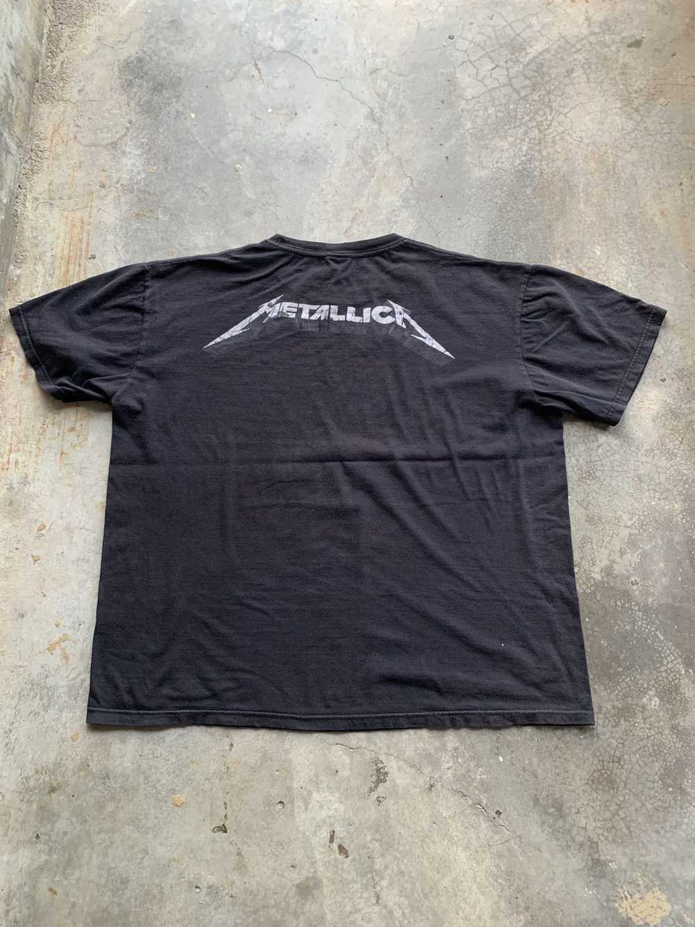 Band Tees × Metallica TRASHED FADED Metallica Thr… - image 4