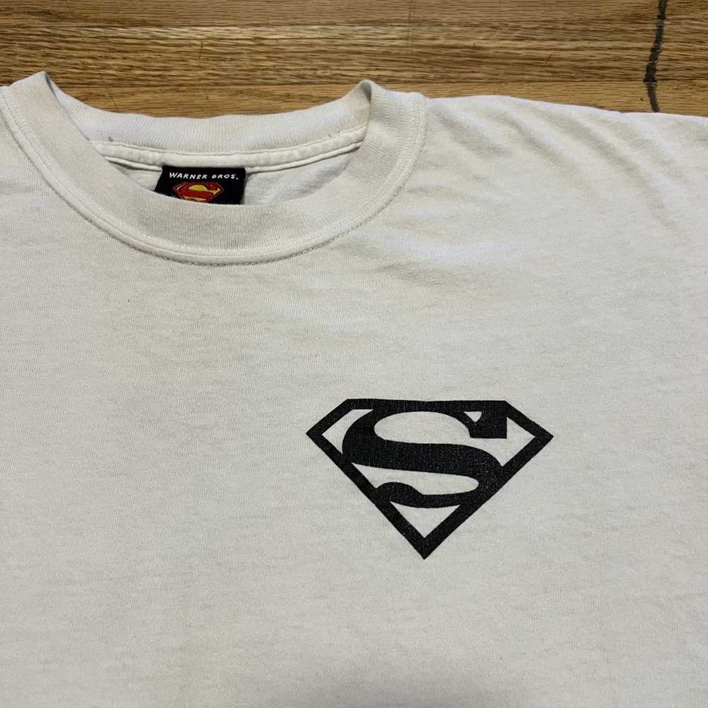 Vintage × Warner Bros "Vintage Superman Logo T-Sh… - image 2