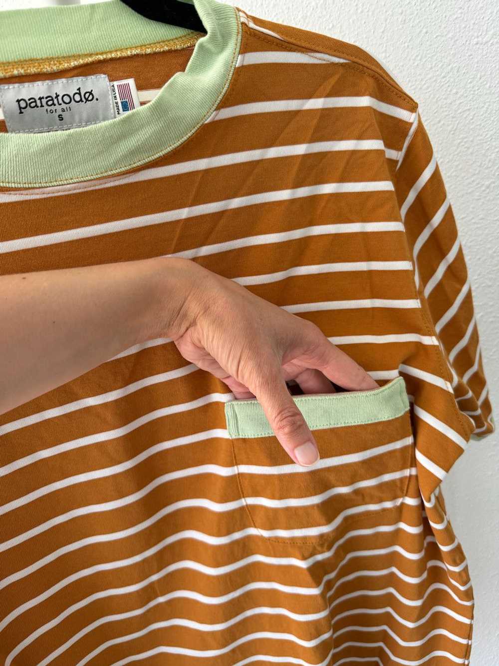 Paratodo Striped ringer tee - image 4