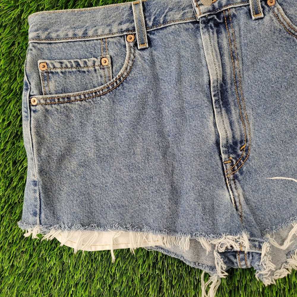 Levi's Vintage LEVIS Cutoff Shorts Womens 14 34x2… - image 12