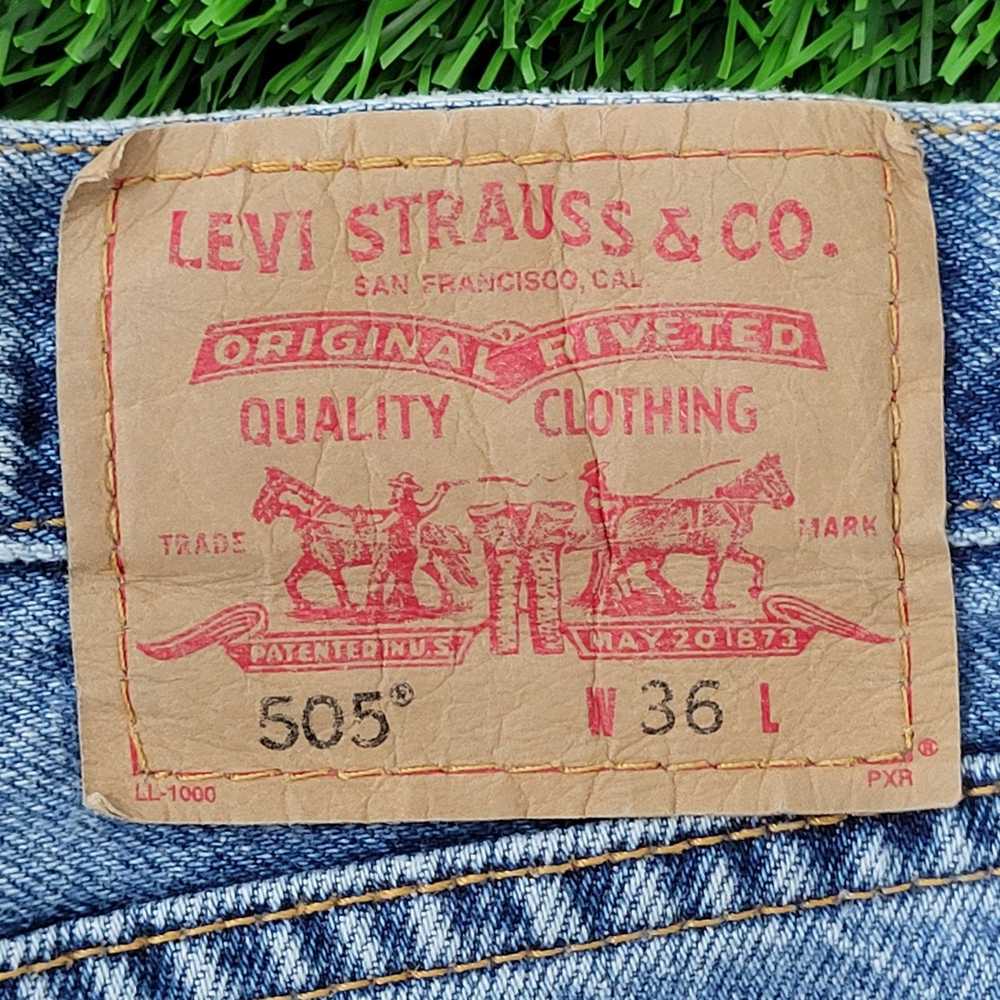 Levi's Vintage LEVIS Cutoff Shorts Womens 14 34x2… - image 6