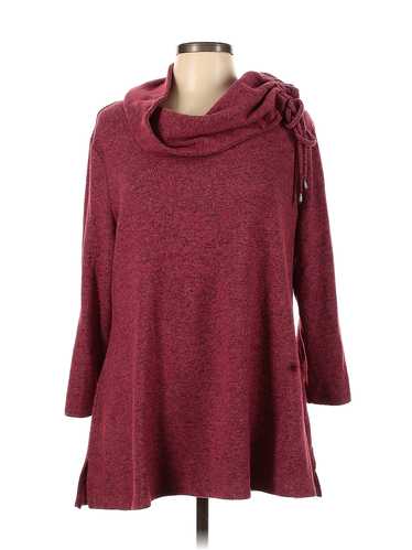 Ruby Rd. Women Red Pullover Sweater L