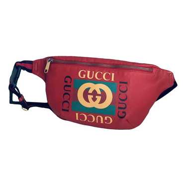 Gucci Leather travel bag - image 1