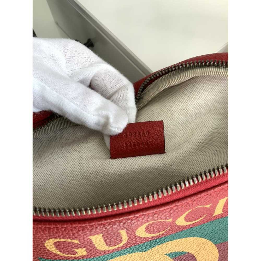 Gucci Leather travel bag - image 6