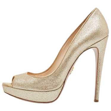 Prada Glitter heels - image 1