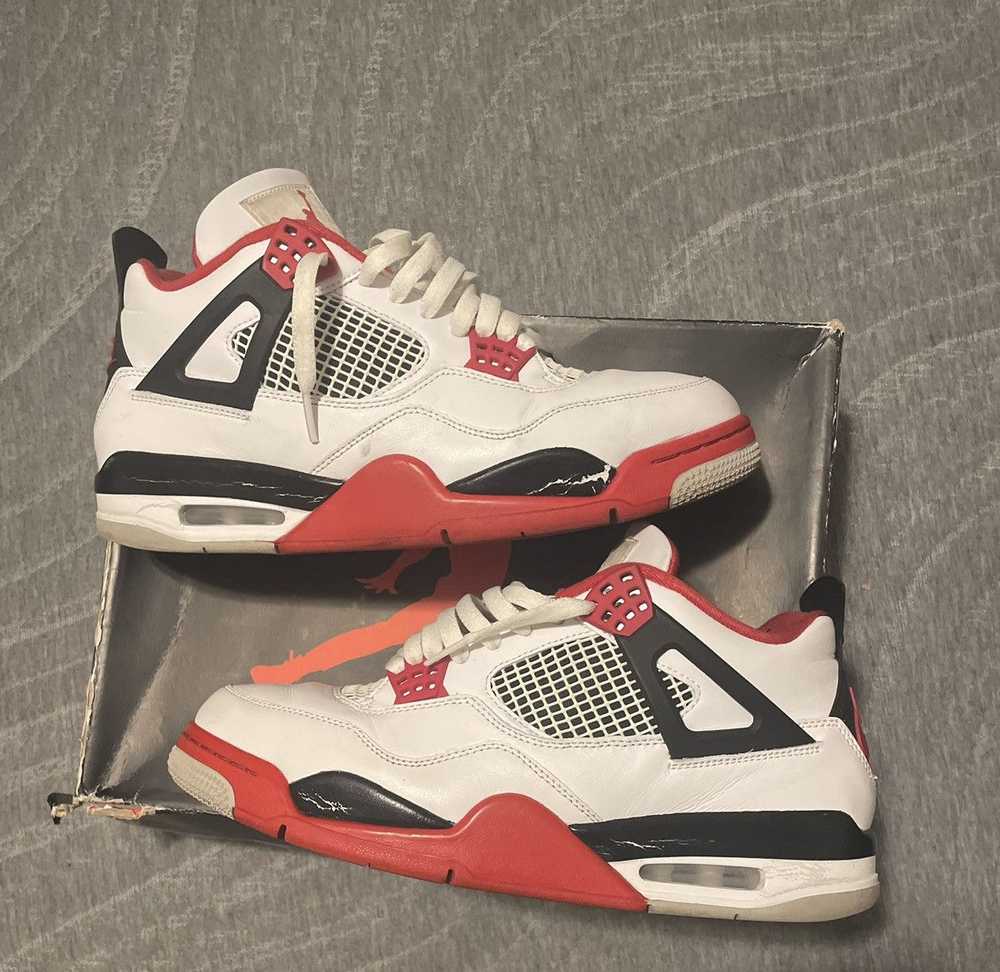 Jordan Brand Jordan 4 Retro Fire Red (2020) - image 2