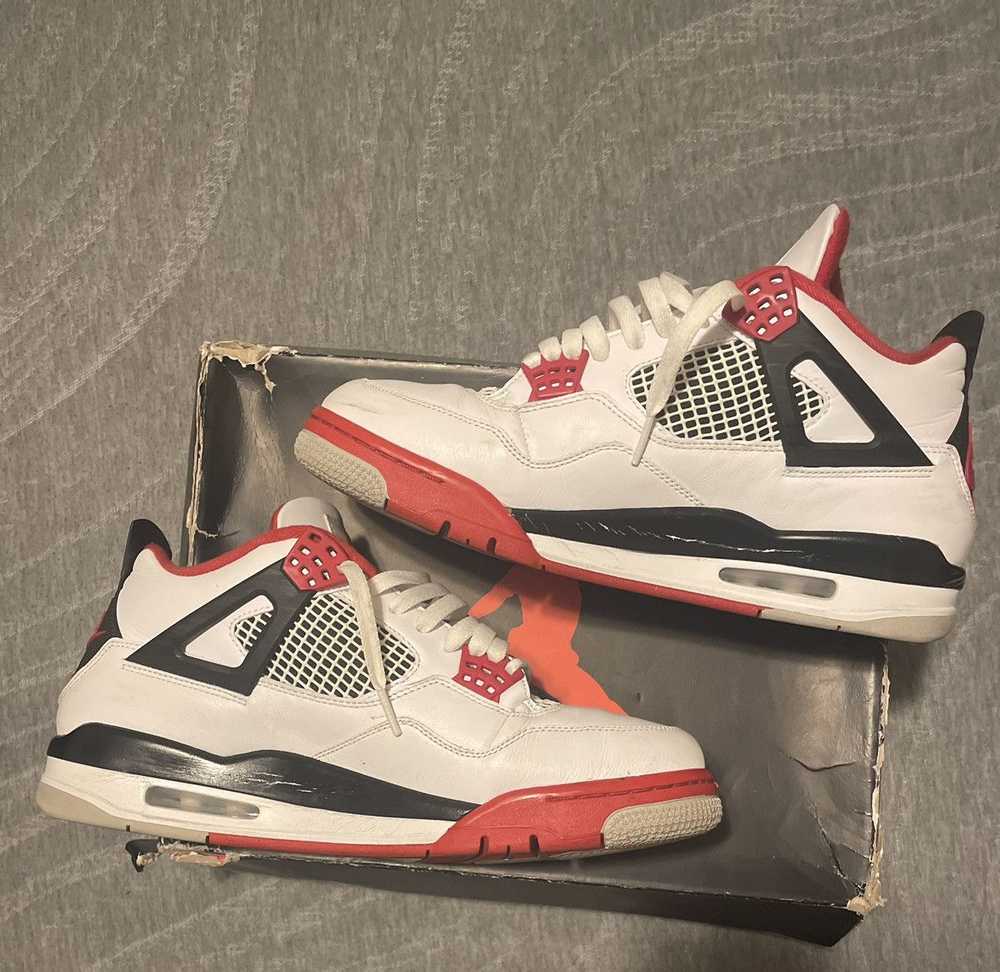 Jordan Brand Jordan 4 Retro Fire Red (2020) - image 3