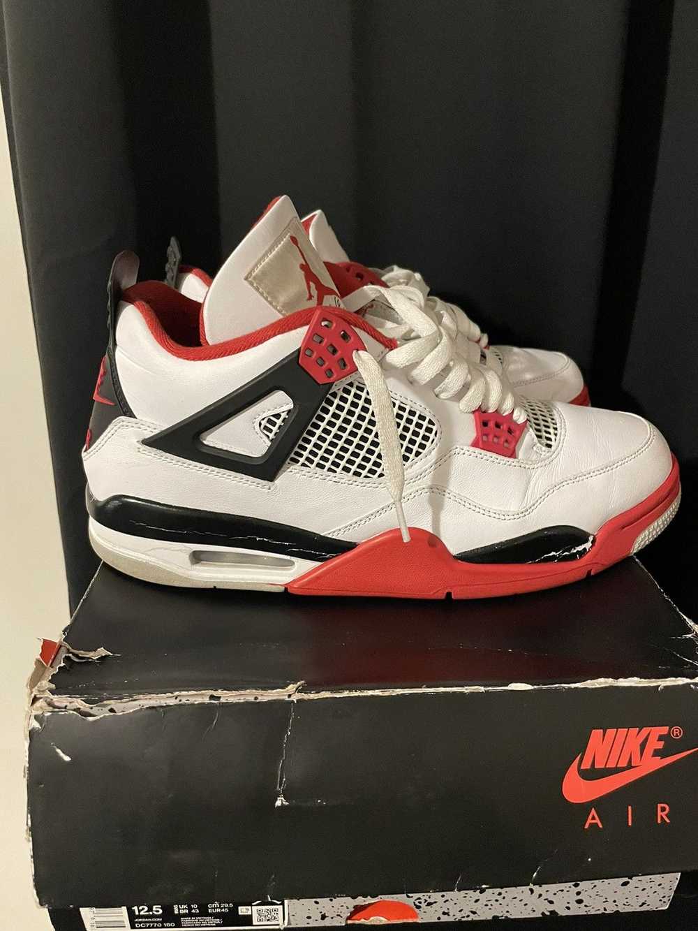 Jordan Brand Jordan 4 Retro Fire Red (2020) - image 6