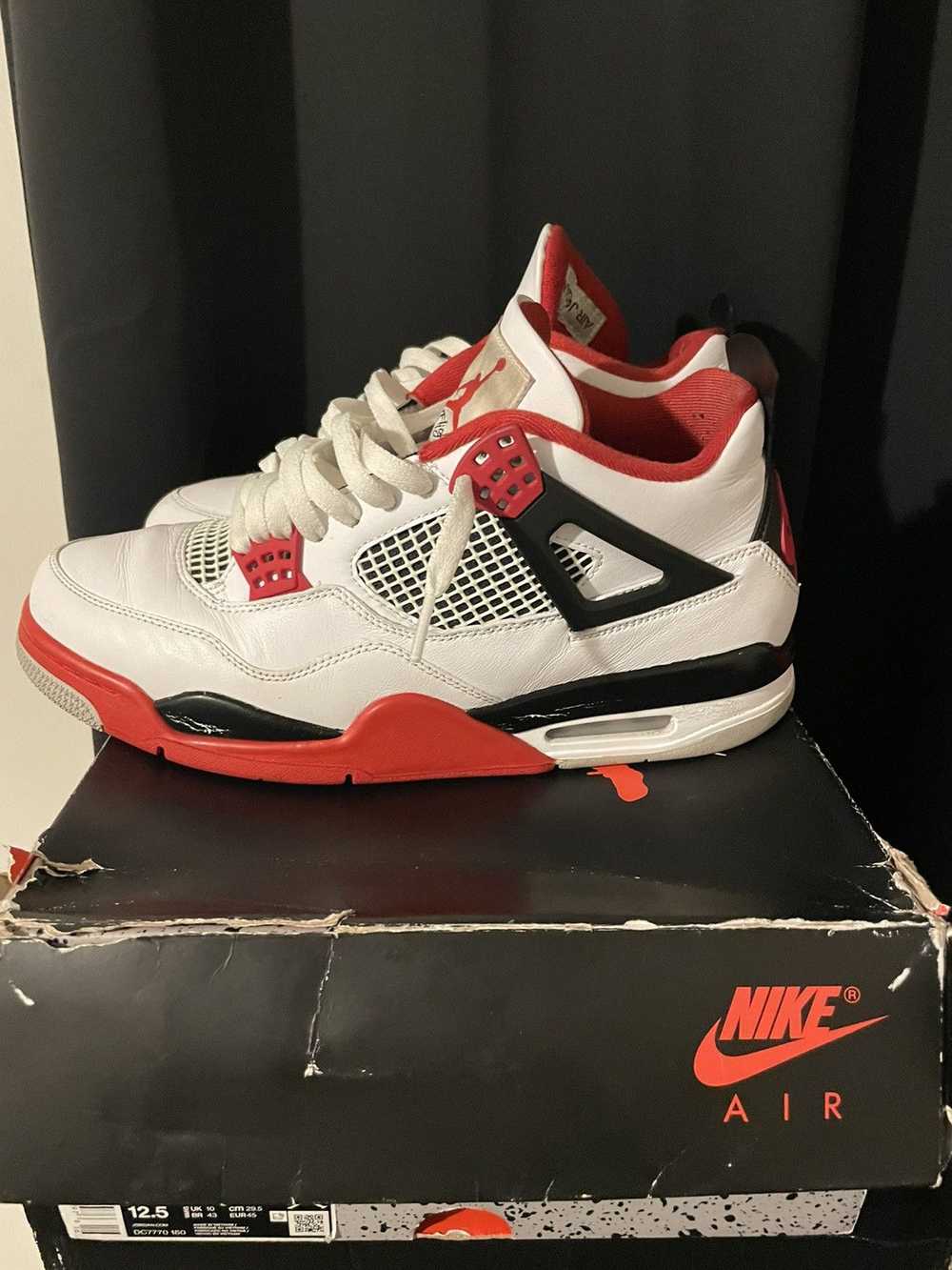 Jordan Brand Jordan 4 Retro Fire Red (2020) - image 7