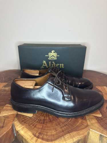 Alden Alden 990 Plain Toe Blucher - Color 8 Cordov