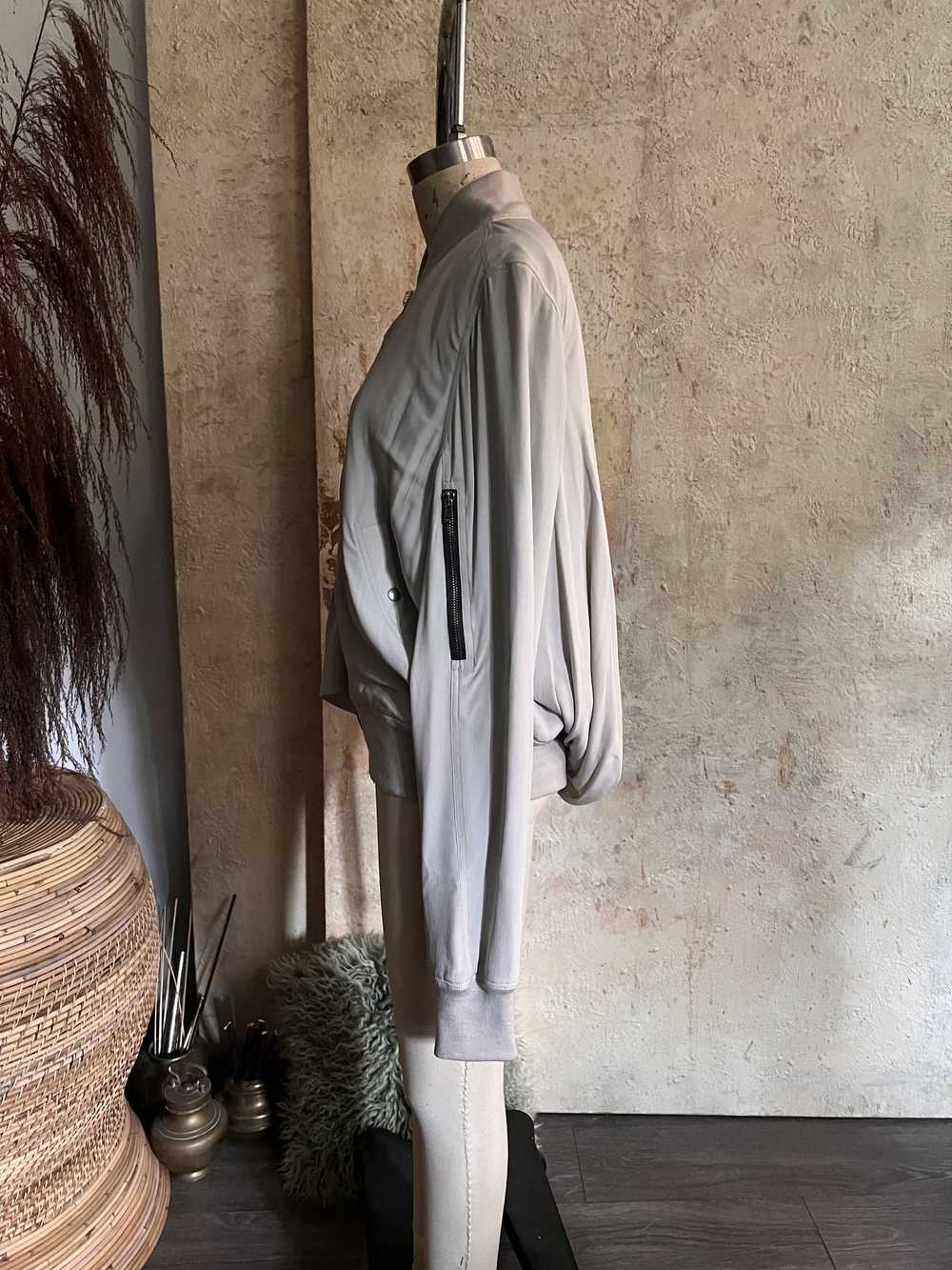 Rick Owens Rick Owens PHLEGETHON draped bomber - image 3